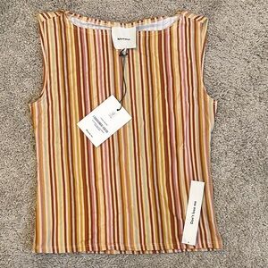 Reformation Dusk Knit Top - Solstice